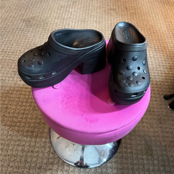 Women’s platform crocs size 7 - Picture 1 of 3